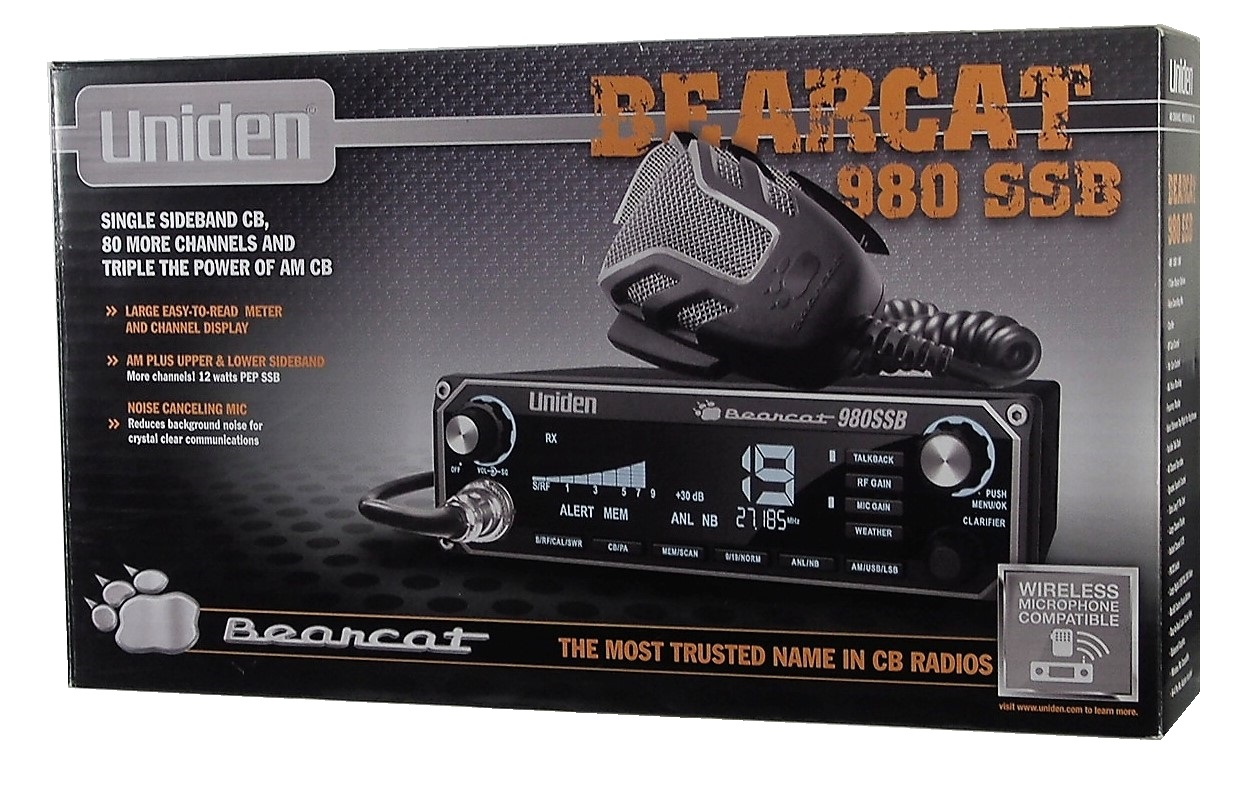 Maddison Radio CB Uniden Bearcat 980 SSB à 120 canaux