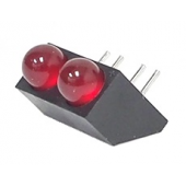 LED DOUBLE ROUGE 3V (2)