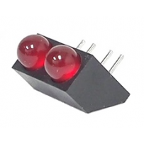LED DOUBLE ROUGE 3V (2)