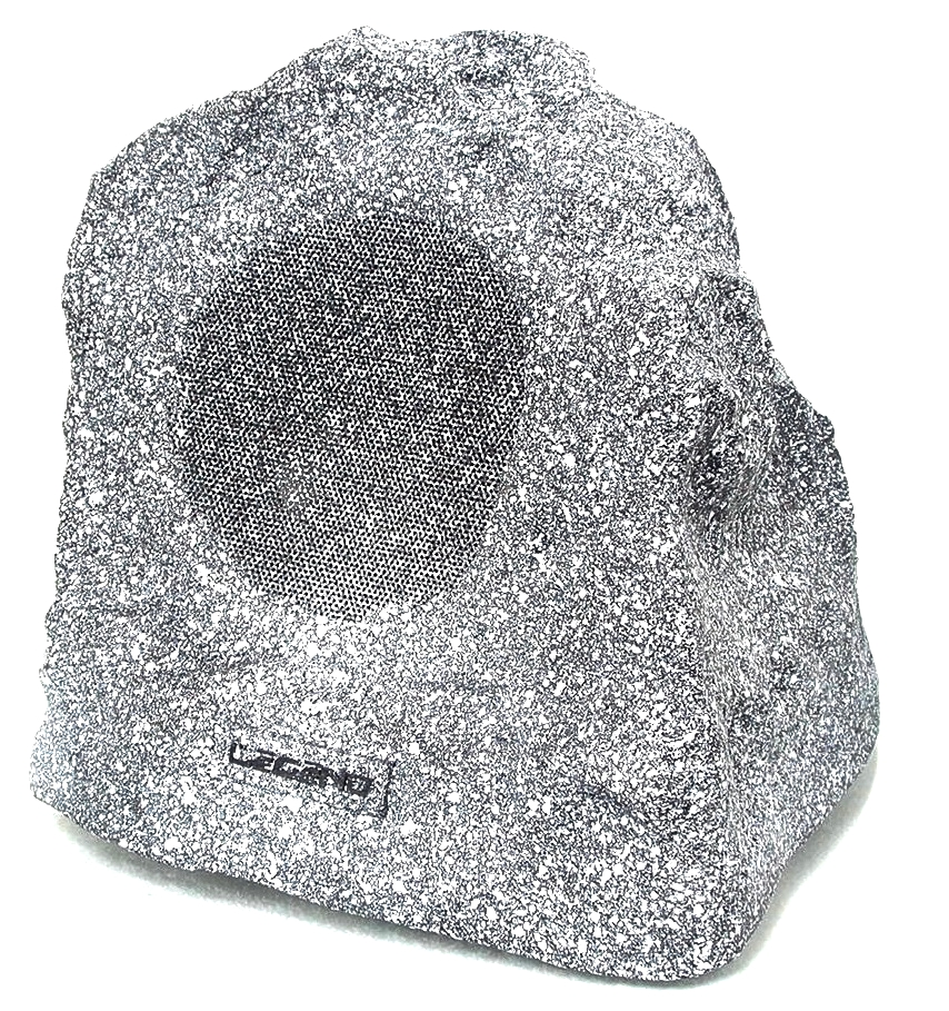 Haut-parleur en forme de roche pour l'extérieur