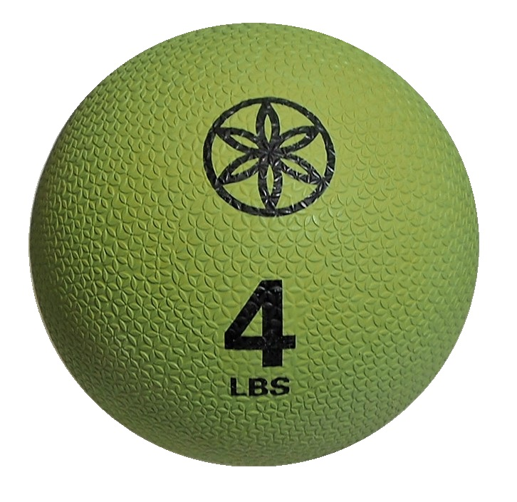 Balle tonifiante robuste de 4 lbs + DVD Gaiam