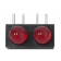 LED DOUBLE ROUGE 3V (3)
