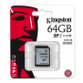 CARTE SD 64GB MÉMOIRE