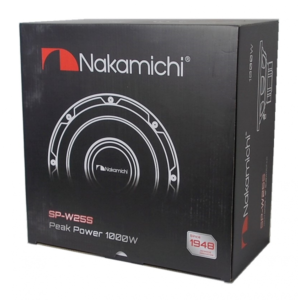 Maddison - Nakamichi SP-W25S 4 ohms 10