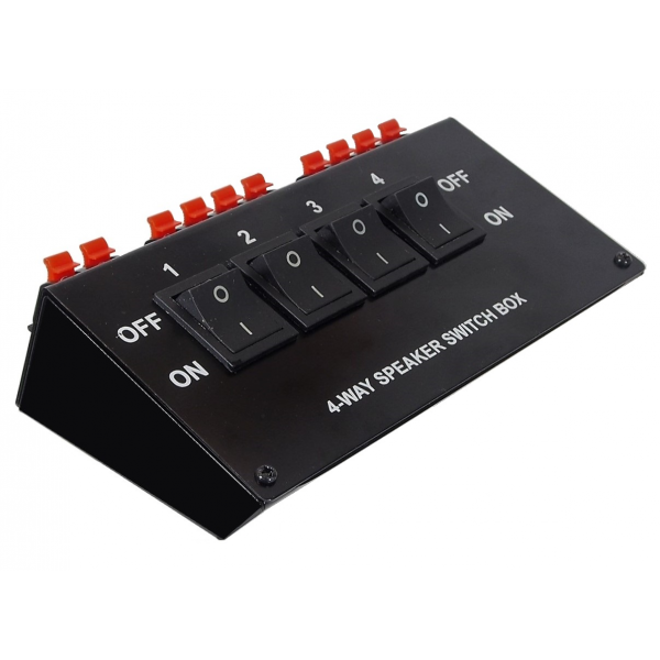 Maddison 4 Way Speaker Switch Box