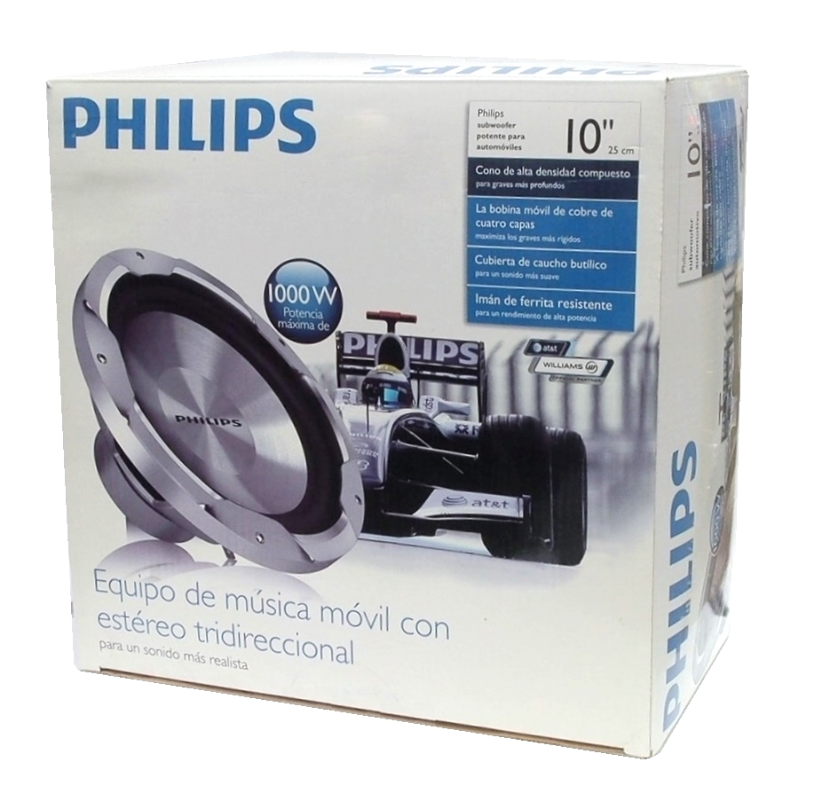 Philips car discount subwoofer