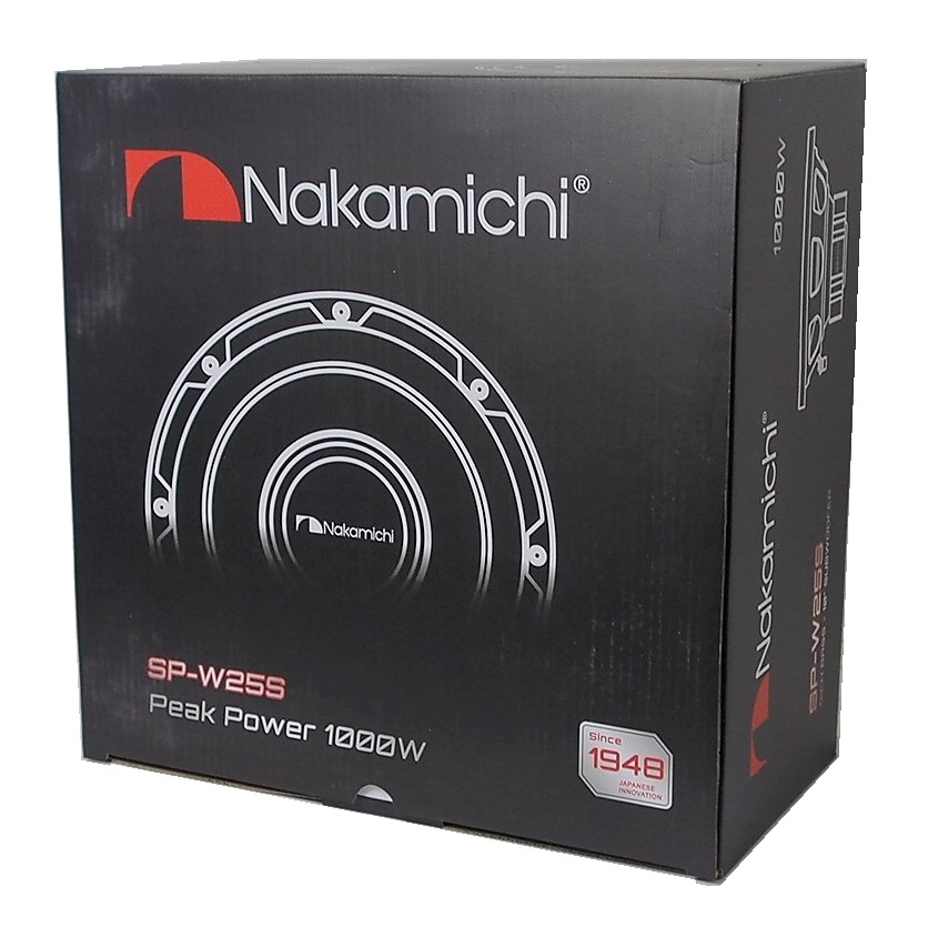 SP-W1000D 25cm　MAX1200W ナカミチ Nakamichi SP-W1000D 25cmMAX1200W ナカミチ Nakamichi