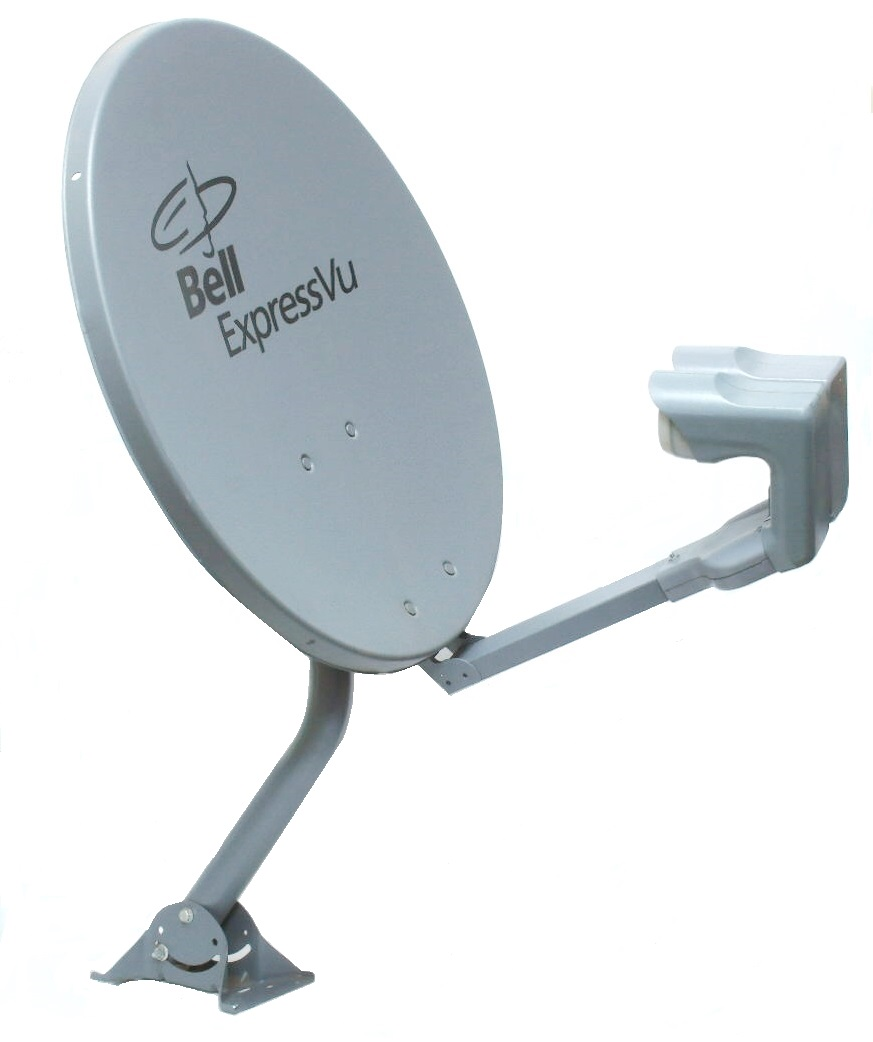 Maddison Bell ExpressVu Satellite antenna with double LNB