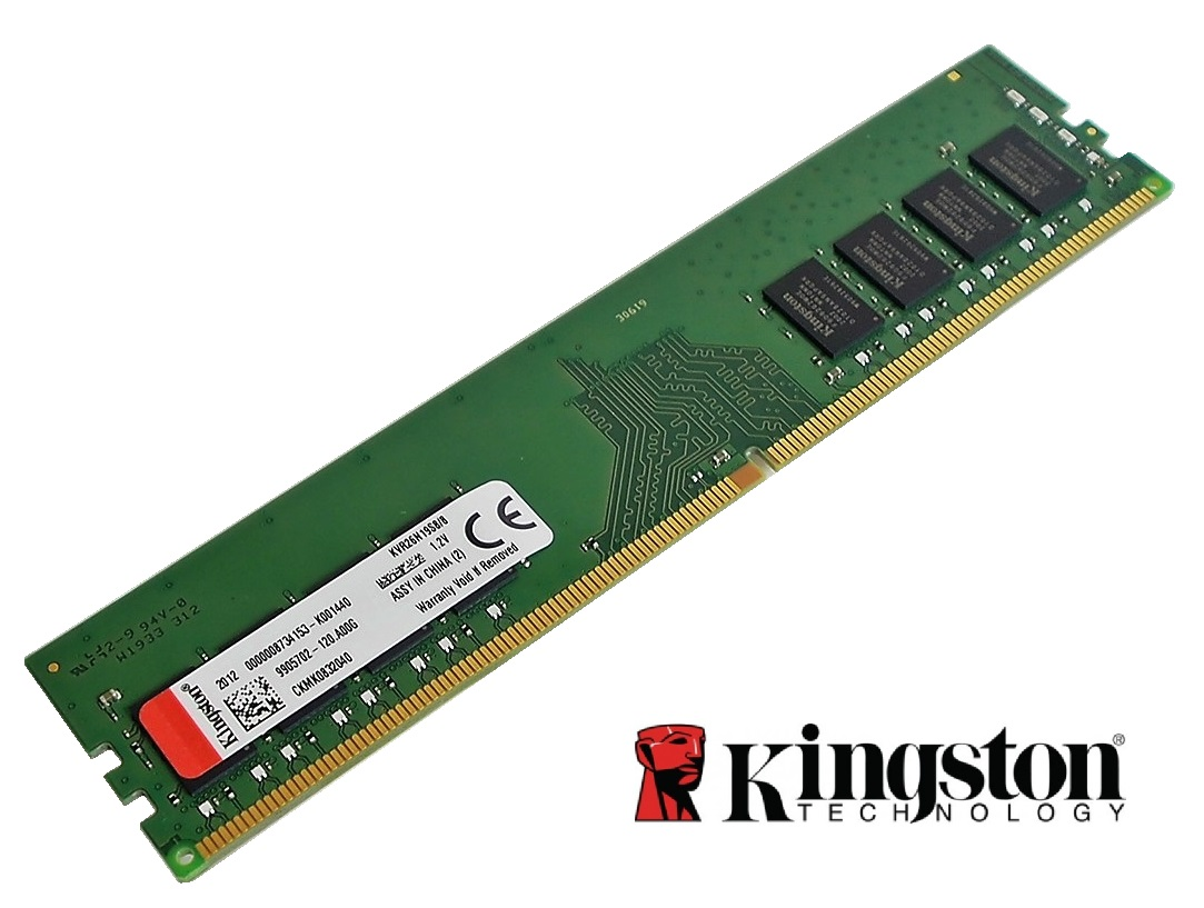 Maddison Kingston 8GB DDR4 2666 MHz memory KVR26N19S8 8