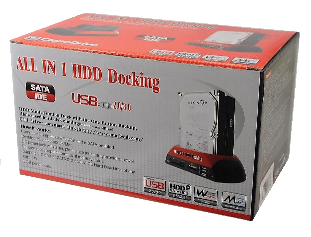 Maddison - All in 1 HDD docking SATA / IDE USB2.0 / 3.0