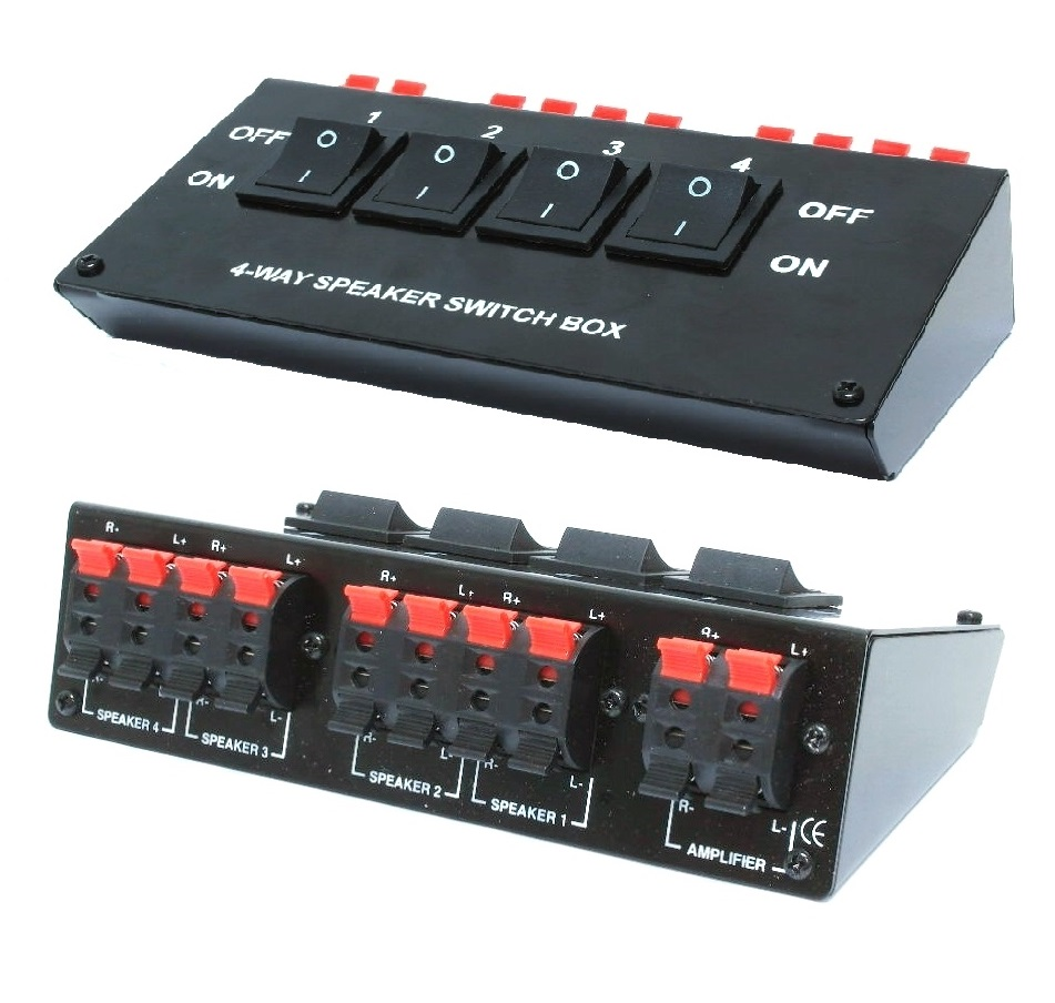 Maddison - 10-Way Speaker Switch Box Maddison - 10-Way Speaker Switch Box