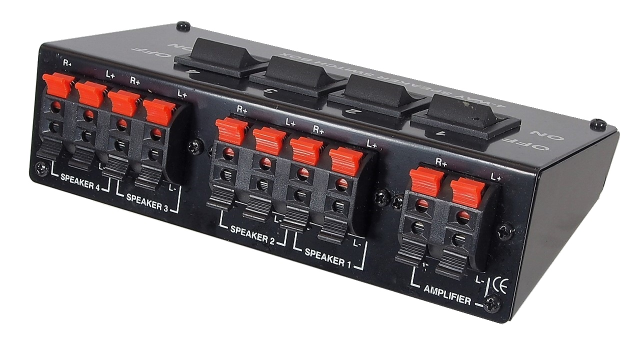 Maddison - 4-Way Speaker Switch Box