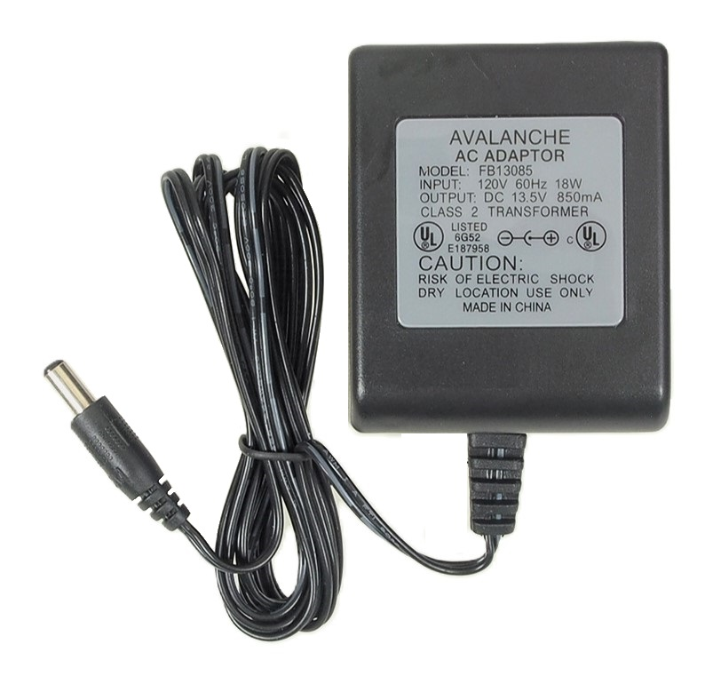 Maddison - AC / DC Transformer - 13.5 VDC to 850 mA.
