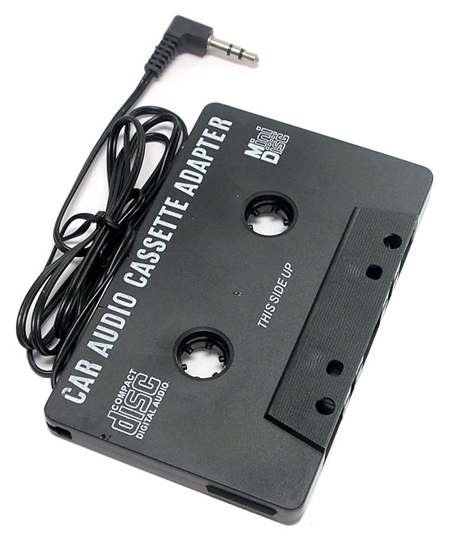 Adaptateur de Cassette pour voiture, lecteur Mp3, Audio, pour iPhone, câble  AUX, DVD, CD, Jack 3.5mm